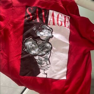Savage Red Kids Shirt
